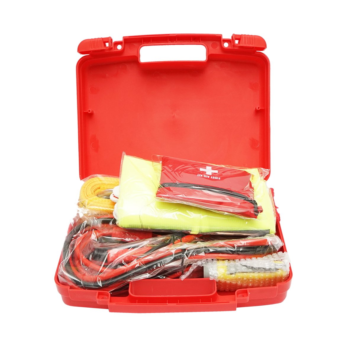 Kit siguranta auto cu necesar de urgenta 10 piese Breckner Germany